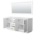 thumbnail image 3 of Wyndham Collection Wcf414172d-Cxsxx-M70 Strada 71" Double Free Standing Vanity Cabinet -, 3 of 7