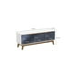 thumbnail image 3 of Rack TV Kappesberg 136 cm Blanco/Azul 3 Puertas, 3 of 9