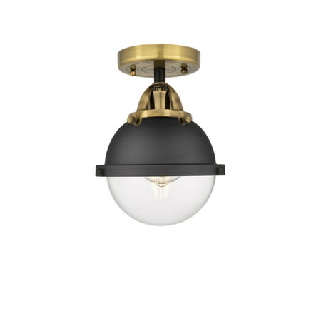 

Innovations Lighting 288-1C-10-7 Hampden Semi-Flush Hampden 7 Wide Semi-Flush Globe