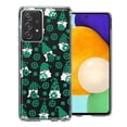 thumbnail image 1 of MUNDAZE Samsung Galaxy A33 Lucky Green St Patricks Day Cute Gnomes Shamrock Polkadots Double Layer Phone Case Cover, 1 of 3