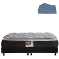 thumbnail image 1 of Colchón King Size Omega Spring Air + Box + Sábanas Basic, 1 of 8