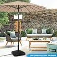 thumbnail image 4 of Costway 22" Square Umbrella Base with Refillable Reservoir for Water & Sand for Poolside, 4 of 10