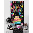 thumbnail image 4 of Gya Colorido Banner De Puerta De Fiesta De Cumpleaños Para Niños Niños Recién Nacidos Baby Shower Fondo De Feliz Cumpleaños Globos Barra De Dulces Regalos Telones De Fondo Celebración Para Niños Decor, 4 of 5