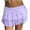 Purple2#, variant on qolati Women's Lace Bloomers Y2k Ruffle Short Elastic Waist Bow Front Pjs Shorts Cute Microes Boyshorts