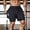 black, variant on Men's 2 in 1 Gym Workout Shorts, Quick Dry Athletic Outdoor Shorts with Liner, Breathable Performance Running Shorts, Elastic Waistband Compression Training Trunks Activewear Bottoms