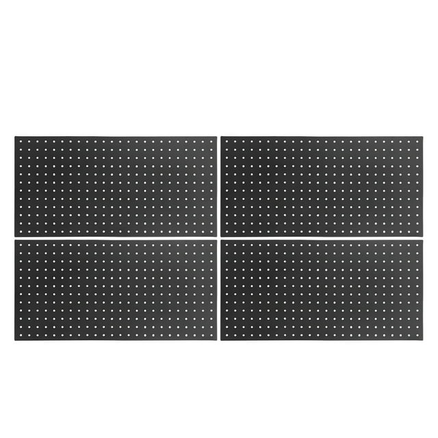 Metal Pegboard Panels, Robust Space Saving Powder Coated Metal Pegboard Wall Organizer for Apartment