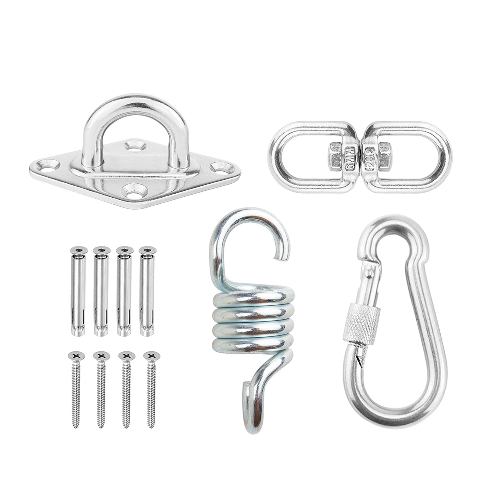 330lb Hammock Chair Hanging Kit Accessories Stainless Steel Hook Ceiling 
