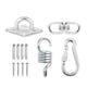 thumbnail image 1 of Kit Colgante Para Silla Hamaca, Kit De Gancho De Resorte De Techo De Acero Inoxidable Para Hamacas, Sillas, Colgador, Columpio Inevent HA022690-00, 1 of 6