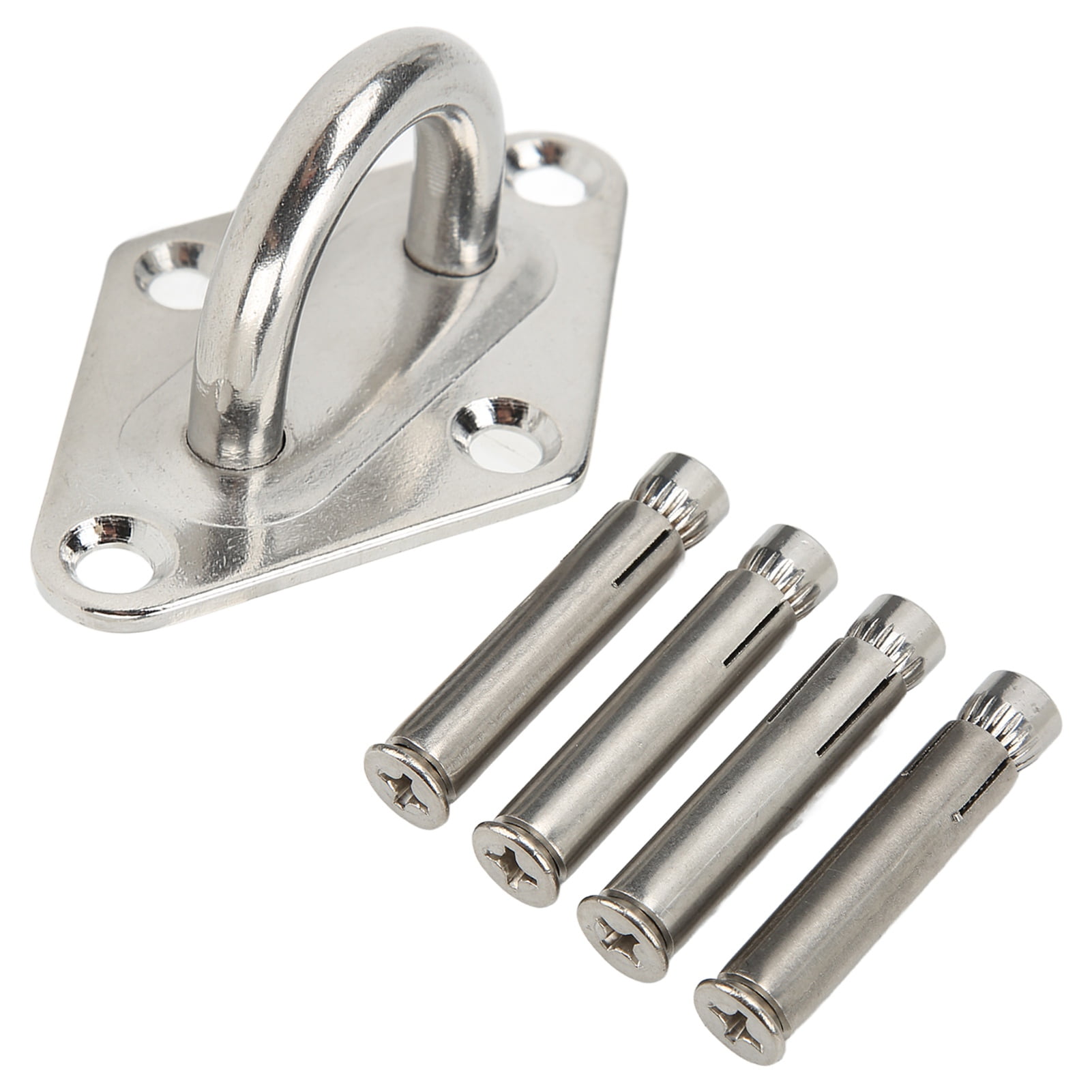 Stainless Steel Heavy Duty Eye Plate, High Hardness High Strength 551lb  Capacity Eye Plates Ceiling Wall Mount Hooks Durable for Hammock -  Walmart.ca