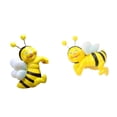 thumbnail image 3 of 2x Estatuas de abejas de jardín, Flores Pot Hugger Figuras de escultura en miniatura Decoración de bonsai borde para del pasillo al aire, 3 of 8