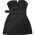 thumbnail image 1 of Free People Minivestido Show Stopper para Mujer, Negro, 0, 1 of 1