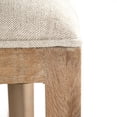 thumbnail image 3 of Zentique CF282-35 Bar E272 A015-A 19 x 42.75 x 22 in. Carvell Bar Stool, Natural Cream Linen, 3 of 5
