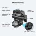 thumbnail image 3 of Soporte de monitor SMALLRIG ajustable para sistemas ARRI de 5» y 7», 3 of 8