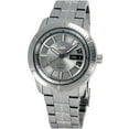 thumbnail image 1 of Seiko Men's SRP335 5 Sports Silver Dial Stainless Steel Bracelet Automatic Watch, 1 of 1