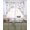 pink, variant on Pink Grey Botanical Swag Valances for Windows, Small Curtains Drapes, Watercolor Spring Floral Summer Leaf Kitchen Window Curtains Over Sink Window Treatment Valance for Bedroom/Bathroom 56"x36"