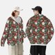 thumbnail image 4 of Fotbe Merry Christmas Chaqueta con Protección Solar UPF 50+ para Hombre y Mujer, Camisa con Capucha y Bolsillos-3X-Large, 4 of 7