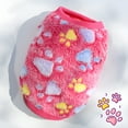 thumbnail image 3 of TELOLY 1Pcs Dog Sweaters,Coral Fleece Puppy Clothes,Dog Clothes for Small Dogs,Multicolor1,Xl, 3 of 4