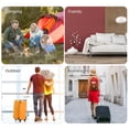thumbnail image 6 of BIMZUC 8‑Piece Travel Organizer Set – 3 Size Storage Bags, Bra, Wash, Bundle, Shoe & Flat Pockets – Nylon Packing Cases for Suitcase, Gym, Beach, Backpacking, 6 of 7