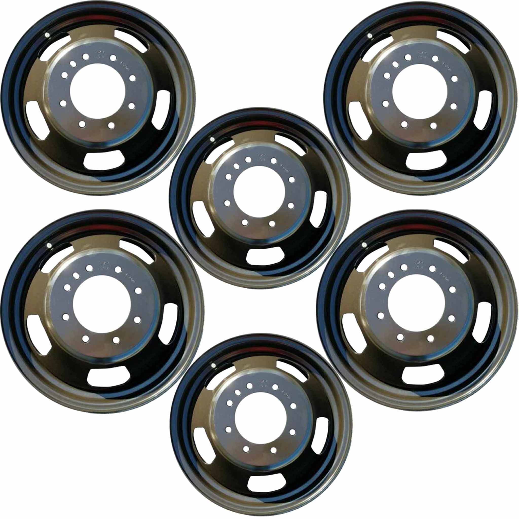 Set of 6 Brand New 17" 17x6 Dually Wheel For 20032018 Dodge Ram 3500