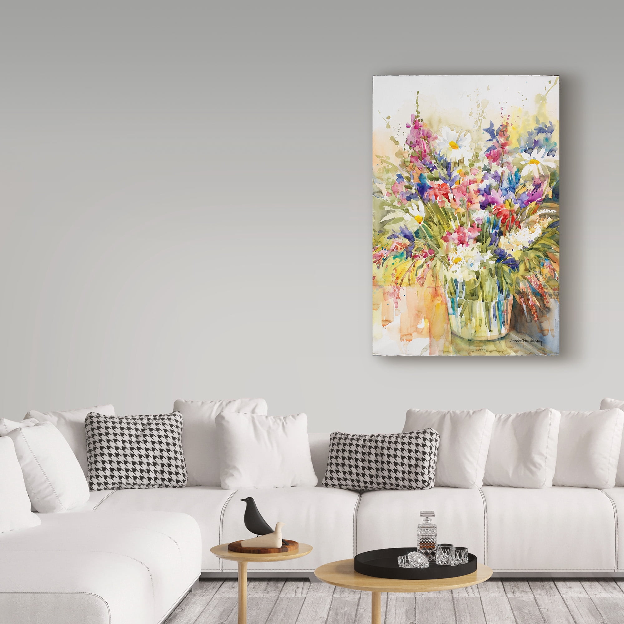 Trademark Fine Art 'Mix And Match' Canvas Art by Annelein Beukenkamp