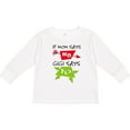 thumbnail image 3 of Inktastic If Mom Says No, Gigi Says Yes Boys or Girls Long Sleeve Toddler T-Shirt, 3 of 5