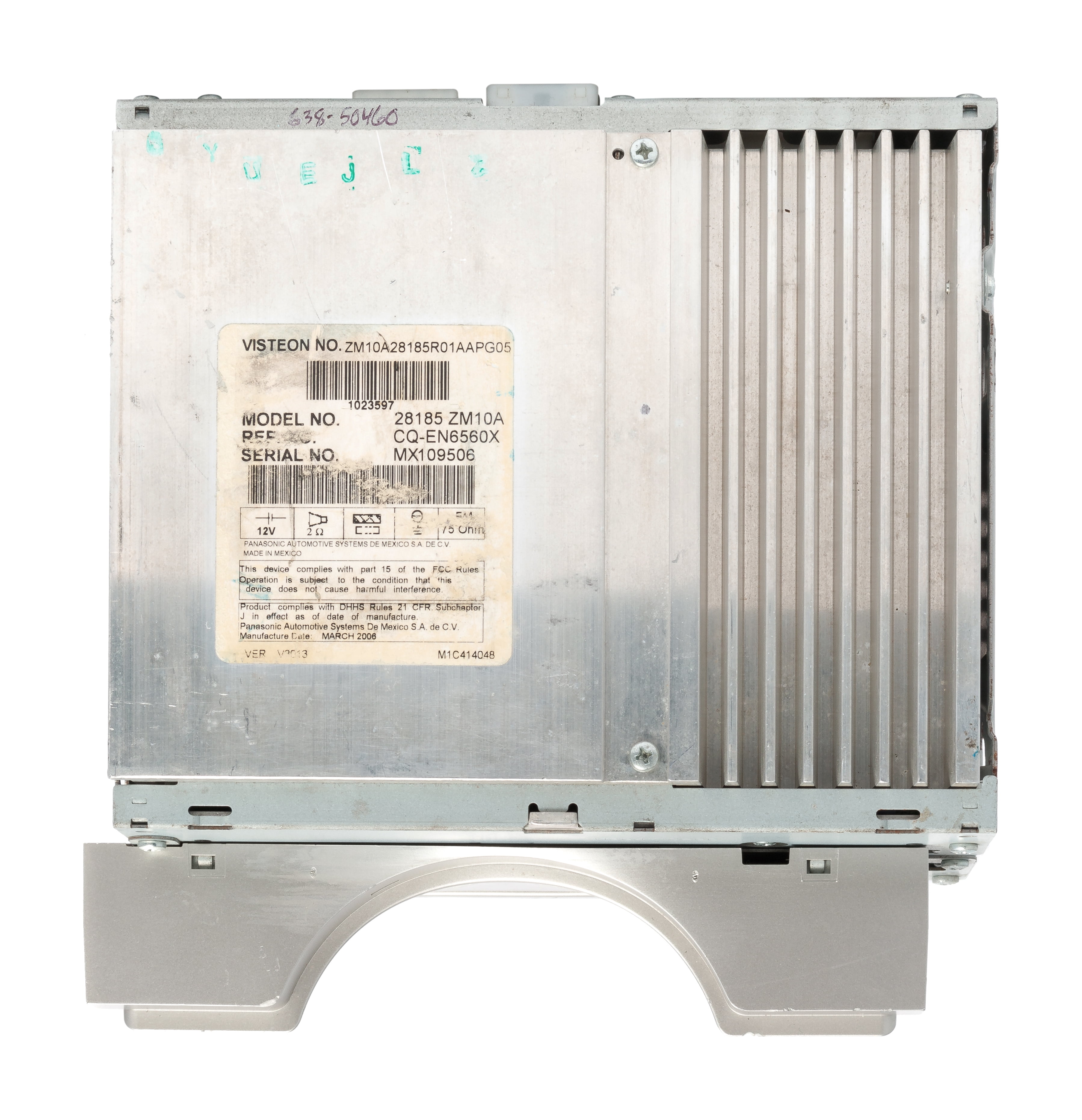 Restored 2006 Nissan Quest AM FM Radio Receiver 6 DIsc CD Player 28158ZM10A (Refurbished)