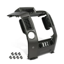 WaiRitoday Center Dash Console Instrument Panel Bezel Fit For 04-06 Nissan Titan Armada