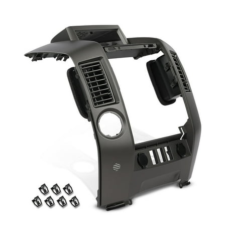WaiRitoday Center Dash Console Instrument Panel Bezel Fit For 04-06 Nissan Titan Armada
