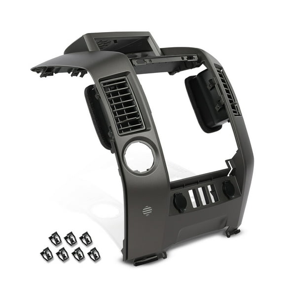 WaiRitoday Center Dash Console Instrument Panel Bezel Fit For 04-06 Nissan Titan Armada