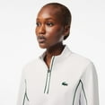 thumbnail image 4 of Lacoste Womens Layered Slim Tennis Sweatshirt, 4 of 5