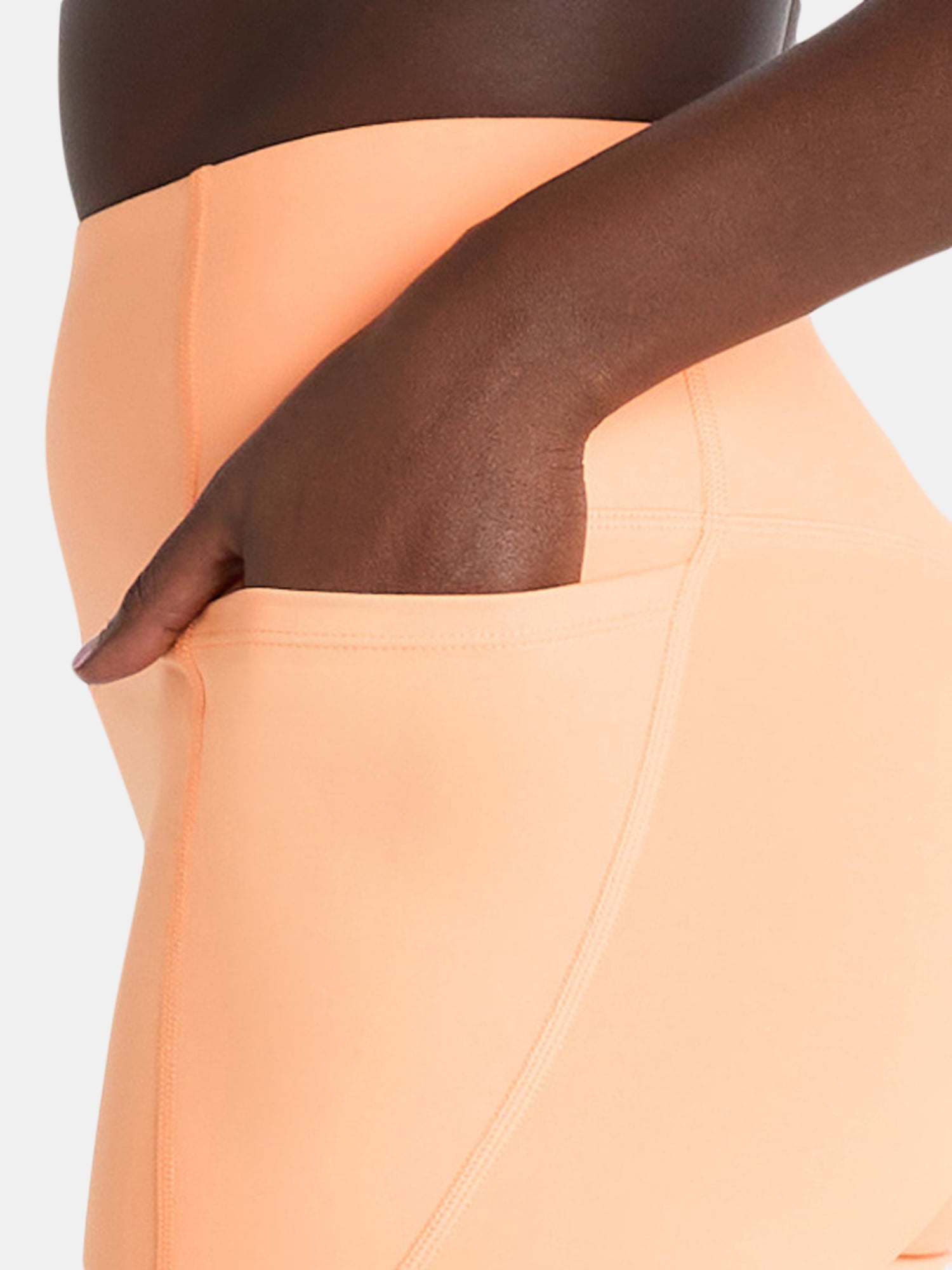Athletic Works Women's and Women's Plus High Rise Bike Shorts, Size XS-4X