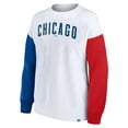 thumbnail image 2 of Women's Fanatics White Chicago Cubs Series Pullover Sweatshirt, 2 of 3