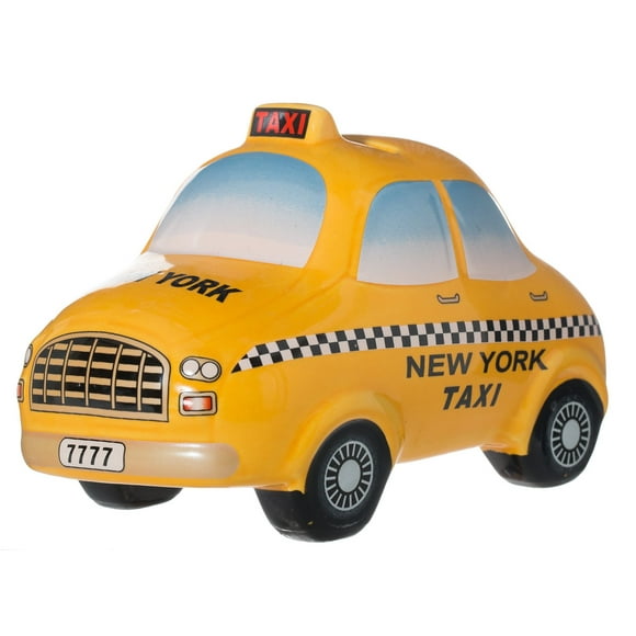 Artisan Owl New York City Taxi Ceramic Piggy Money Bank - Officially Licensed