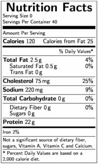 Harvestland Skinless Boneless Marinated Chicken Breast Fillets, 5 Pound -- 2 per case