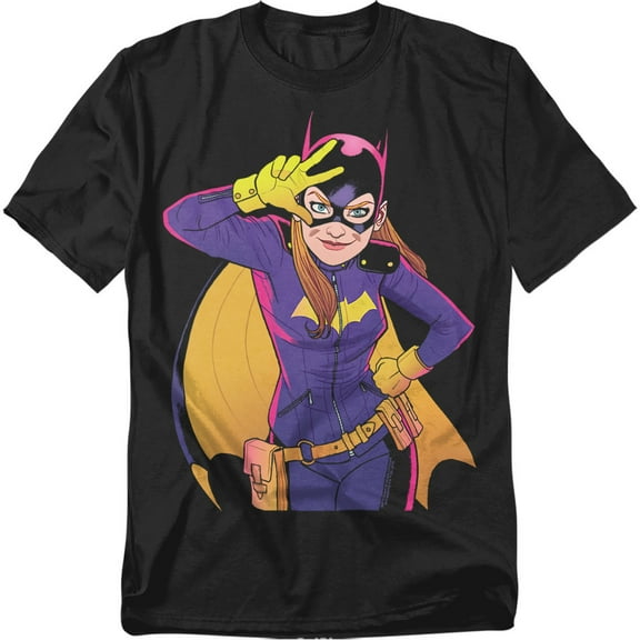 Batman T-Shirt Batgirl Moves Unisex Graphic Tee For Men & Women Black 