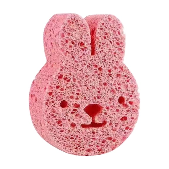 Baby Bath Sponges Animal Shape Natural Kids Bath Sponges For Babies Gentle On Newborn And Toddler Skin, Natural Material Non-Toxic Soft And Absorbent For Safe Bathing, Cute Animal