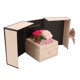 thumbnail image 5 of Caja de regalo de flores preservadas, caja de regalo de joyería de flores artificiales eternas para mujeres, mamá, novia, anillo, collar, 5 of 8