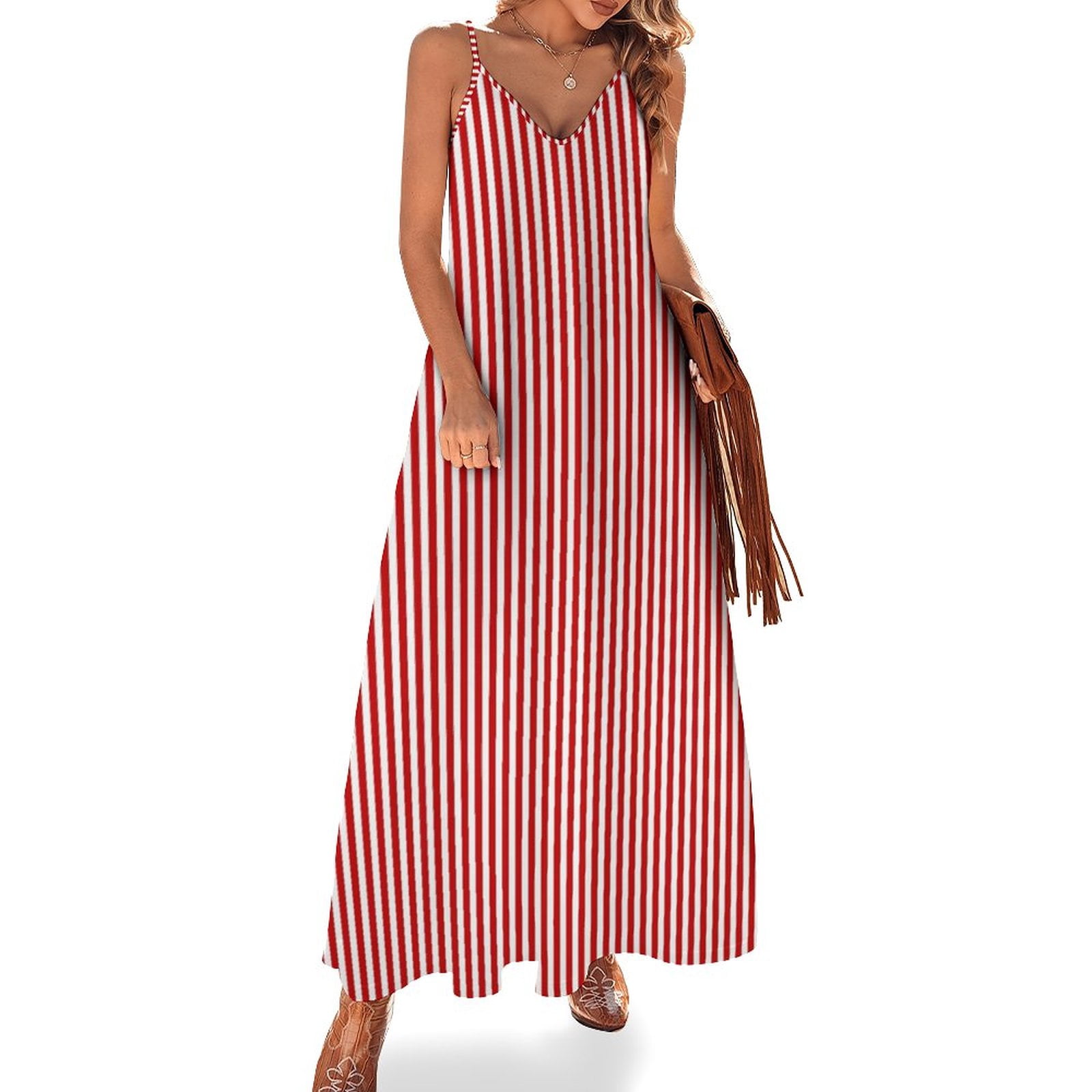 red and white striped maxi dress Stripe Strapless Midi - Event Dresses and events. Smocked Maxi Dress | Red