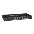 thumbnail image 1 of NETGEAR 8-Port PoE+ Gigabit Ethernet Unmanaged Essentials Switch (GS308PP) - with 8 x PoE+ @ 83W, Desktop or Wall Mount, 1 of 7