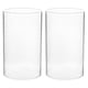 thumbnail image 1 of 2 cubiertas de vidrio transparente para velas, resistentes al viento, suministros para velas, 1 of 5