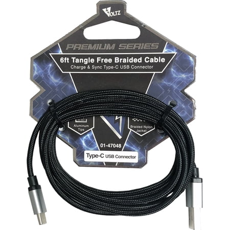 Voltz Ballistic covered 6  USB-C charge/sync cable price history on PriceWatchPro