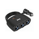thumbnail image 1 of 3 En 1 Adaptador Múltiples Puertos Usb Cargador De Coche Belug  Negro, 1 of 4