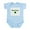 Sky Blue, variant on CafePress - Southie Infant Bodysuit - Baby Light Bodysuit, Size Newborn - 24 Months