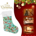 thumbnail image 4 of Coolnut 17.7 Inch Christmas Stockings, 2 PCS Cute Christmas Pattern Presonalized Large Stocking Sock for Family Holiday Xmas Party Decorations, 4 of 7