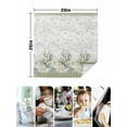 thumbnail image 5 of Hokiten Kitchen Dinner Napkins Set of 8 Sage Green Shell Cloth Napkins Reusable Washable Table Napkins for Weddings Cocktail Parties Holiday Table Decor 20x20 Inch, 5 of 8