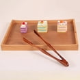 thumbnail image 6 of 3Pcs Wooden Bread Clamp,Wooden BBQ Clip Buffet Food Tongs Bread Steak Kitchen Clamp Serving Tool for Salad, Cake, Bread, and Steak, Barbecue, 6 of 9