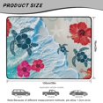 thumbnail image 7 of HUISEFOR Hibiscus Flower Car Trunk Mat Non-Slip Car Trunk Mat Scratchproof Cars Accessories Full Protection Universal Fit for Most Cars, 7 of 7