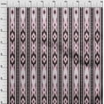 thumbnail image 3 of oneOone Viscose Jersey Fabric Stripe & Geometric Ikat Printed Craft Fabric BTY 60 Inch Wide, 3 of 5