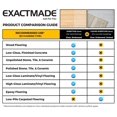 thumbnail image 5 of Clear Carpet Runner, USA Made, Safe, 36 x 120 Inch, 2mm Thick Clear Cleated Vinyl, Front Door Carpet Protector, Clear Carpet Plastic Protector Mat for Entryway Rug, 5 of 7