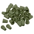 thumbnail image 1 of Unique Bargains Olive Bell End Stopper Cord Rope Lock, 20 Pack, 1 of 5
